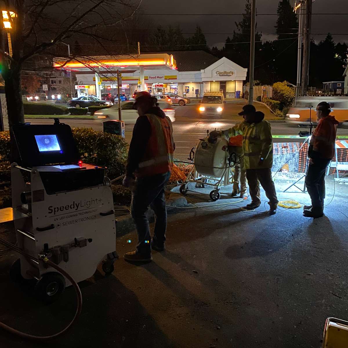 Repairing Pipe in the Middle of the Night