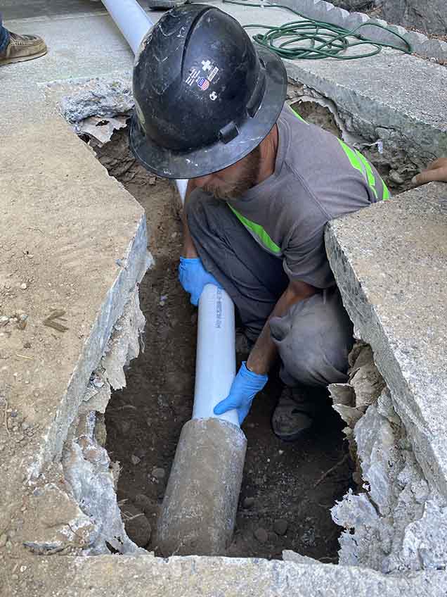 pipe lining in sewer lines