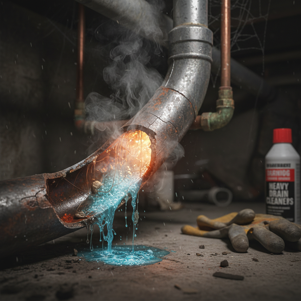 chemical drain cleaners